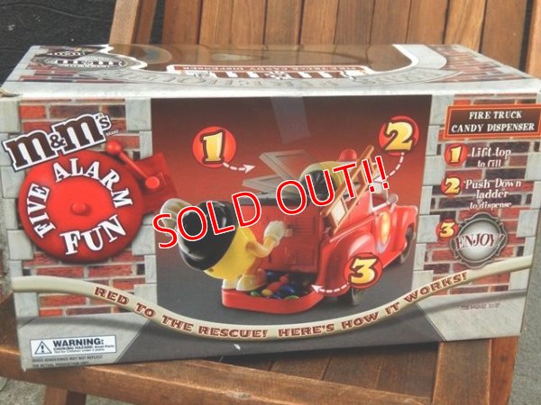 画像3: ct-170808-08  Mars / m&m's Dispenser "Fire Truck" Box