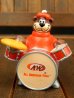 画像1: ct-170803-44 A&W / Great Root Bear 2000's PVC "Drummer" (1)