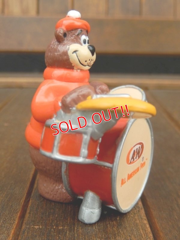 画像2: ct-170803-44 A&W / Great Root Bear 2000's PVC "Drummer"