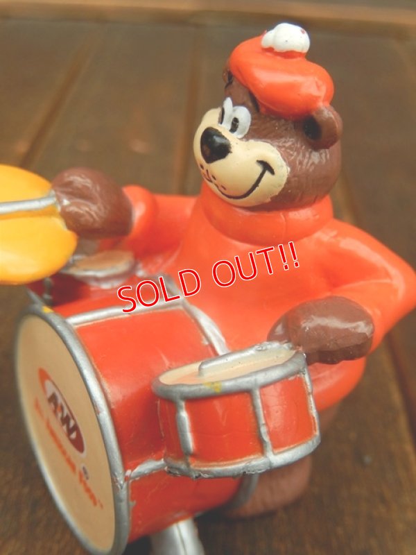 画像3: ct-170803-44 A&W / Great Root Bear 2000's PVC "Drummer"