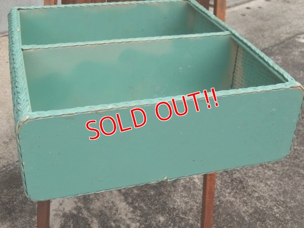 画像10: dp-170810-18 Vintage Turquoise Shelf