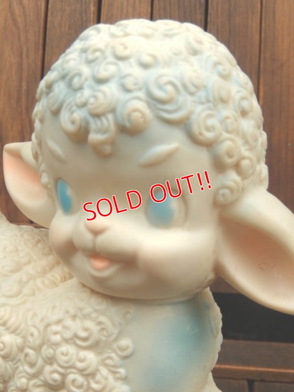 画像2: ct-170803-54 Sun Rubber / 1950's Lamb Squeak Doll