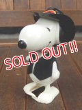 ct-170803-33 Snoopy / AVIVA 1970's Wind Up Walker "Western Ht"