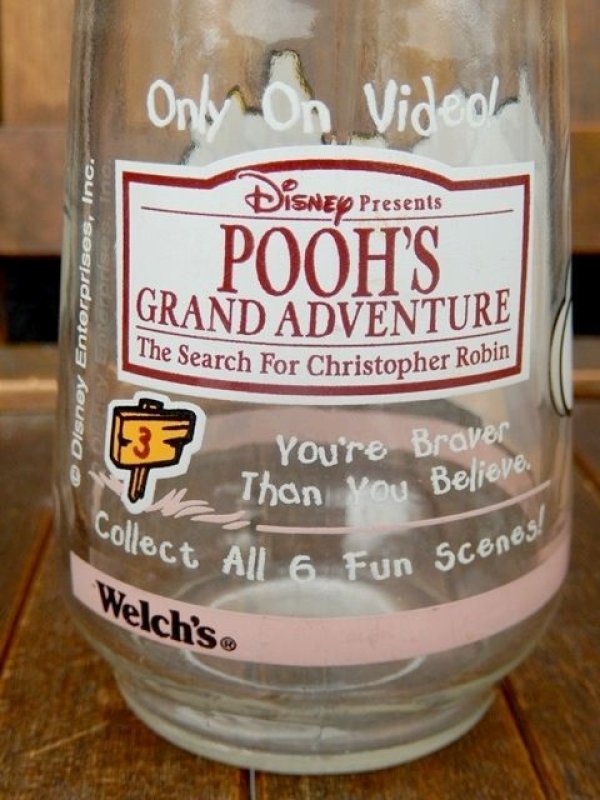 画像4: gs-170810-10 Winnie the Pooh / Welch's 1997 #3 Glass