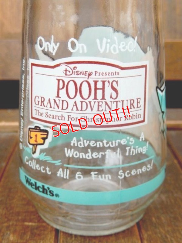 画像4: gs-170810-09 Winnie the Pooh / Welch's 1997 #1 Glass