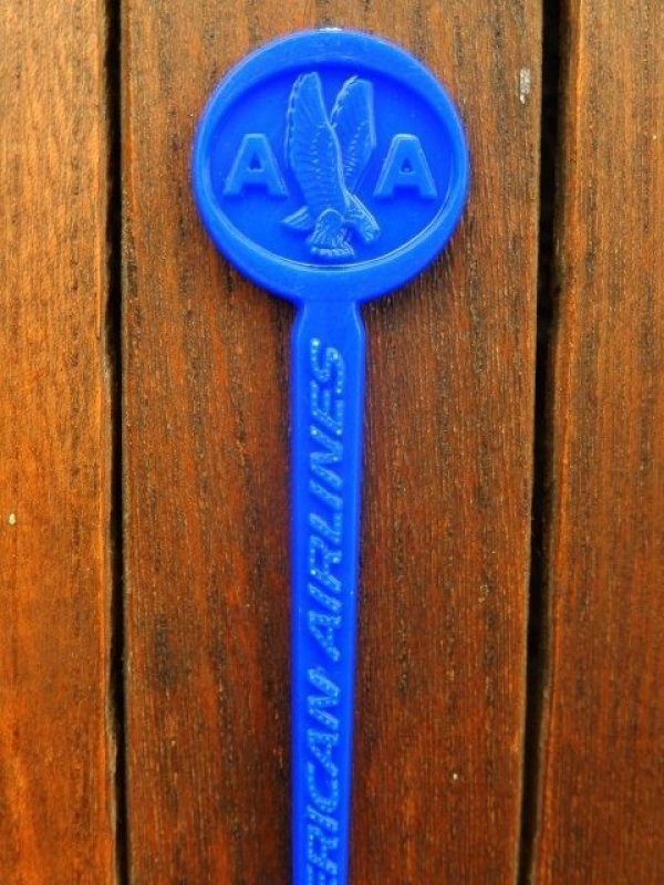 画像2: dp-170810-03 American Airlines / Plastic Stirrer