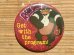 画像1: ct-141216-12 Roger Rabbit / 1987 Pinback (O) (1)