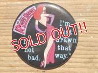 ct-141216-12 Roger Rabbit / 1987 Pinback (J)