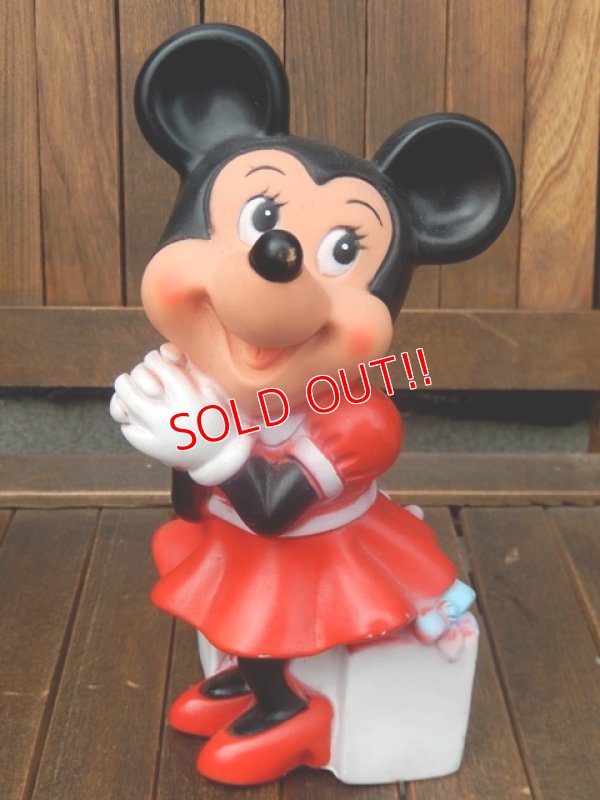 画像1: ct-170901-15 Minnie Mouse / 1970's-1980's Rubber Doll (Mexico)