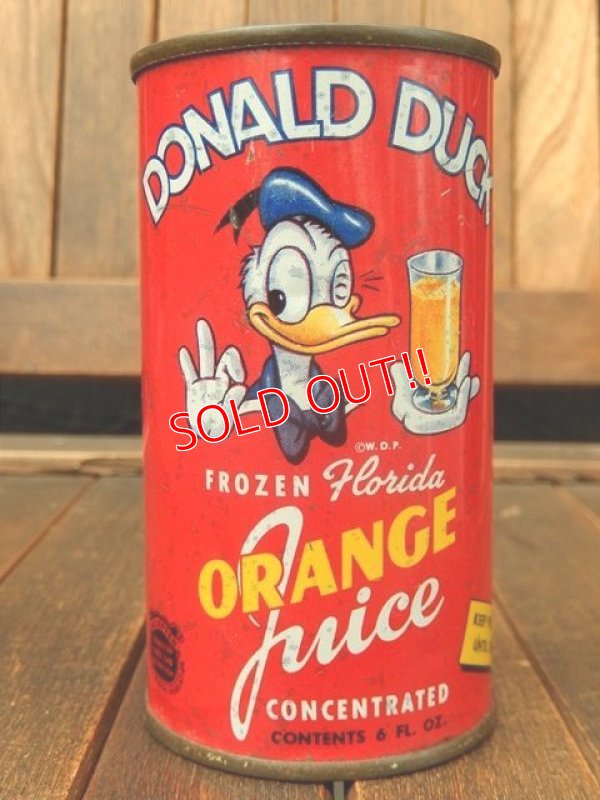 画像1: ct-170901-01 Donald Duck / 1942 Orange Juice Can