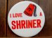 画像1: dp-170810-02 I LOVE A SHRINER Pinback (1)