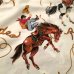 画像3: ct-170901-39 Vintage Flat Sheet "Cowboy" (Twin size) (3)