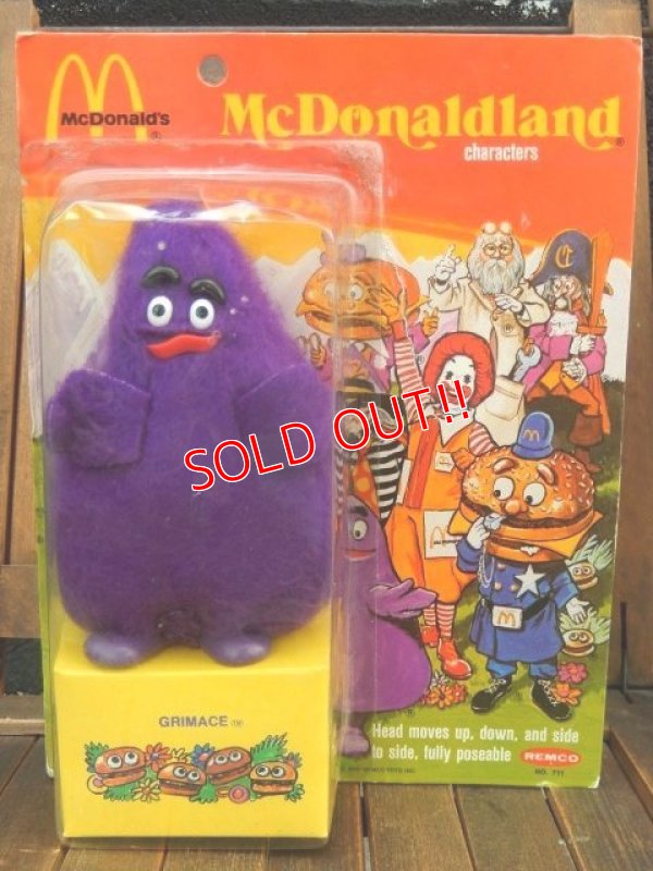 画像1: ct-170901-54 McDonald's / Remco 1976 "Grimace" Doll