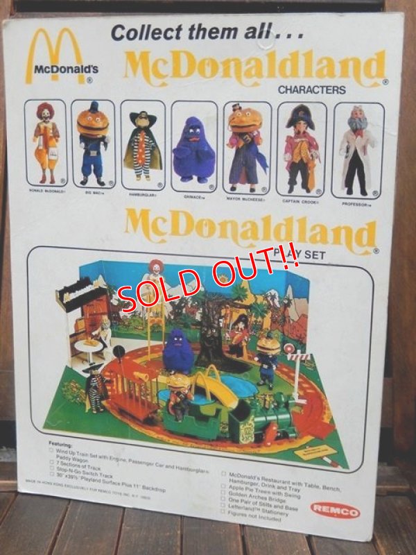 画像8: ct-170901-56 McDonald's / Remco 1976 "Captain Crook" Doll