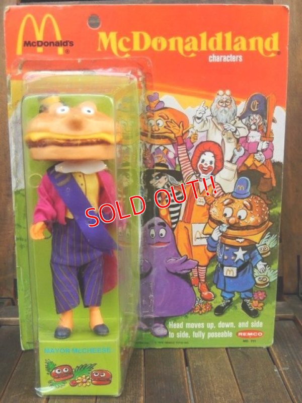 画像1: ct-170901-55 McDonald's / Remco 1976 "Mayor McCheese" Doll