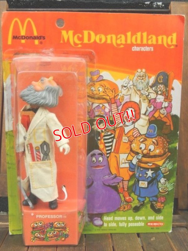 画像1: ct-170901-57 McDonald's / Remco 1976 "Professor" Doll