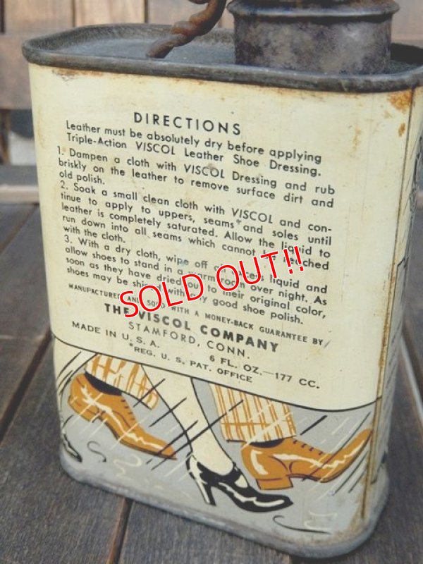 画像5: dp-170901-20 Viscol / Vintage Waterproof Dressing Can