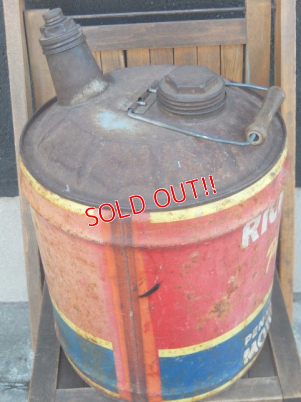 画像5: dp-170901-13 RICHFIELD / 1960's-1970's 5 Gallon Oil Can
