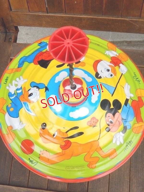 画像8: ct-170901-03 Walt Disney's / 1960's-1970's Spin a Top Tin Toy