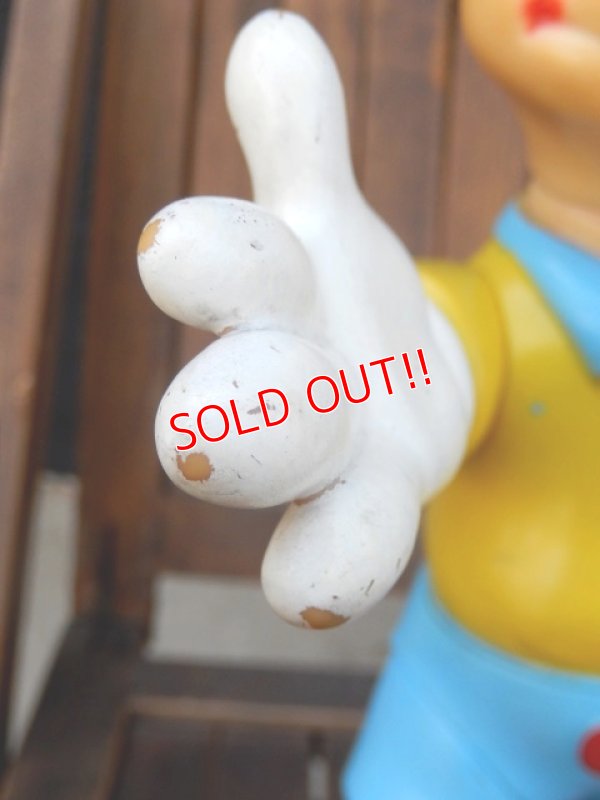 画像7: ct-170901-07 Mickey Mouse / Ledraplastic 1960's Rubber Doll (L)