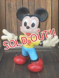 ct-170901-06 Mickey Mouse / Ledraplastic 1960's Rubber Doll (M)
