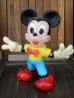 画像1: ct-170901-06 Mickey Mouse / Ledraplastic 1960's Rubber Doll (M) (1)