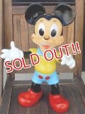 ct-170901-07 Mickey Mouse / Ledraplastic 1960's Rubber Doll (L)