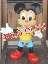 ct-170901-07 Mickey Mouse / Ledraplastic 1960's Rubber Doll (L)