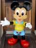 画像1: ct-170901-07 Mickey Mouse / Ledraplastic 1960's Rubber Doll (L) (1)