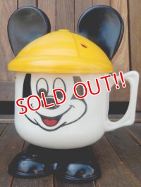 ct-170901-70 Mickey Mouse / 1970's Plastic Mug