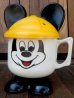 画像1: ct-170901-70 Mickey Mouse / 1970's Plastic Mug (1)