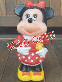 ct-170901-71 Minnie Mouse / 1980's Soap Bubble Bottle
