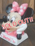 ct-170901-68 Minnie Mouse / 1980's Bust Up Coin Bank