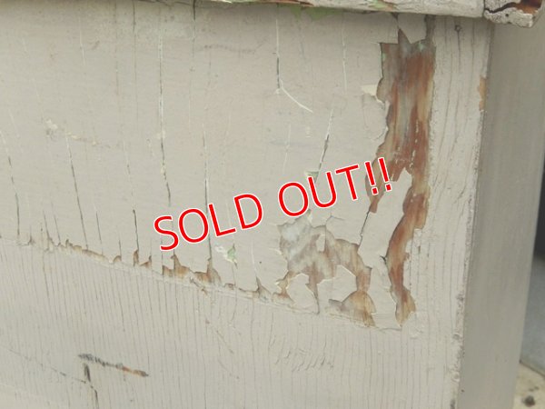 画像14: dp-170810-27 Milk Paint Vintage Wood Cabinet