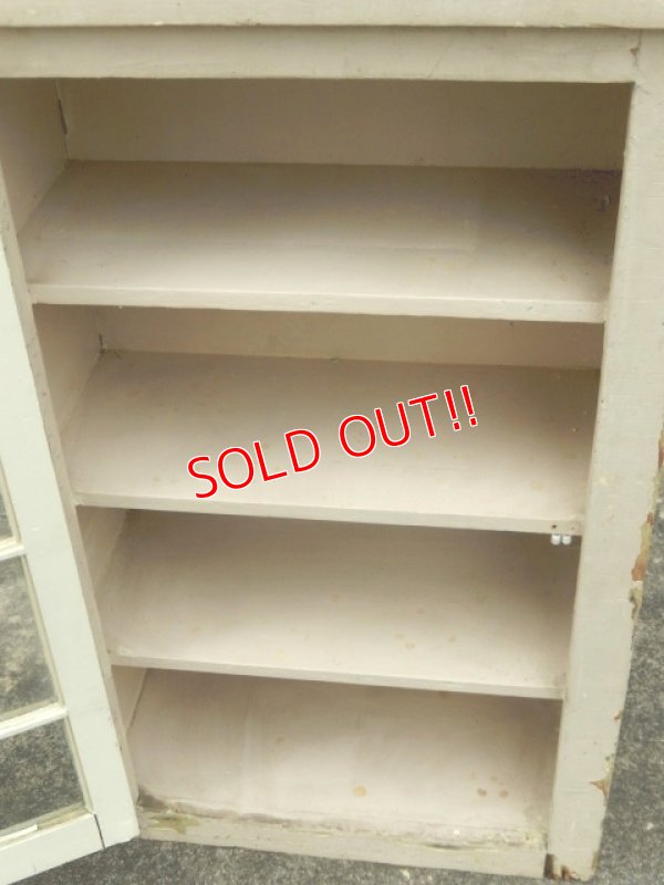 画像5: dp-170810-27 Milk Paint Vintage Wood Cabinet