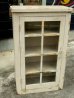 画像1: dp-170810-27 Milk Paint Vintage Wood Cabinet (1)