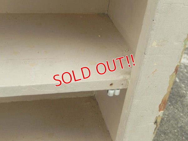 画像7: dp-170810-27 Milk Paint Vintage Wood Cabinet