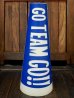 画像1: dp-170901-18 Vintage Paper Megaphone (Blue) (1)