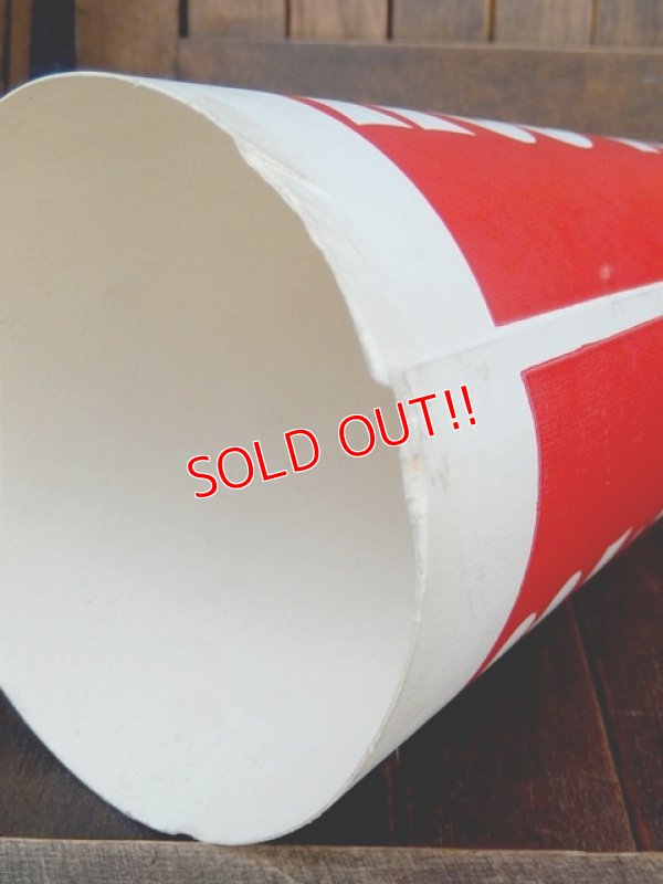 画像5: dp-170901-17 Vintage Paper Megaphone (Red)