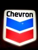 画像1: dp-171001-02 Chevron / Gas Station Lighted Sign (1)