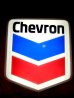 画像1: dp-171001-02 Chevron / Gas Station Lighted Sign (1)