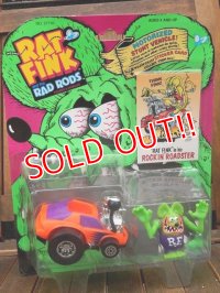 ct-171001-34 RAT FINK / Kenner 1990's RAD RODS "Rockin' Roadster"