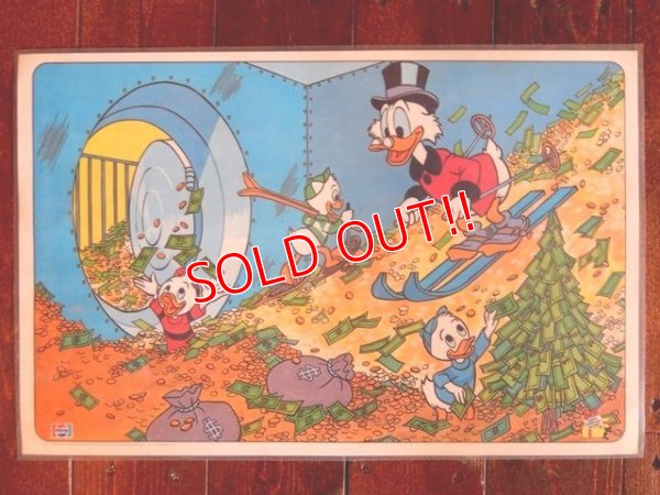 画像1: ct-171001-16 Duck Tales / 1978 Place Mat