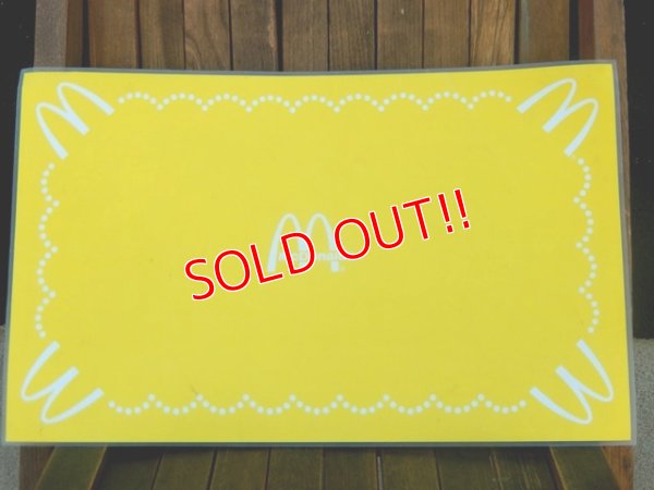 画像7: ct-171001-14 McDonald's / 1981 Place Mat