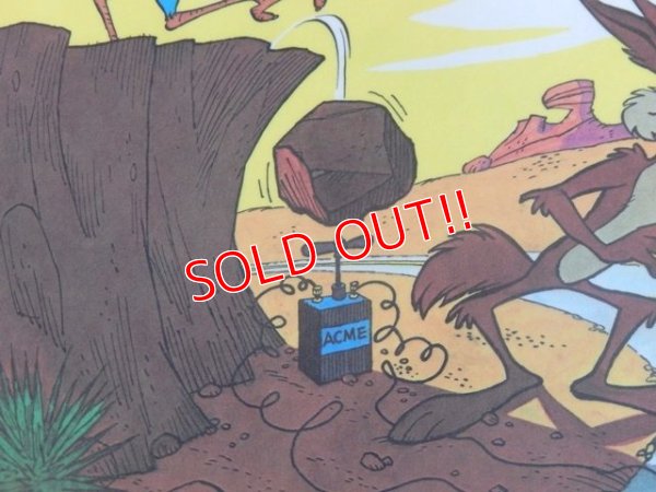 画像4: ct-171001-22 Looney Tunes / PEPSI 1976 Place Mat "Road Runner & Wile E. Coyote"