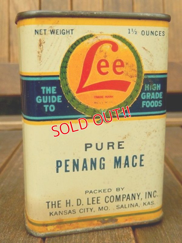 画像1: dp-171001-09 Lee / 1930's-1940's Pure Penang Mace Can