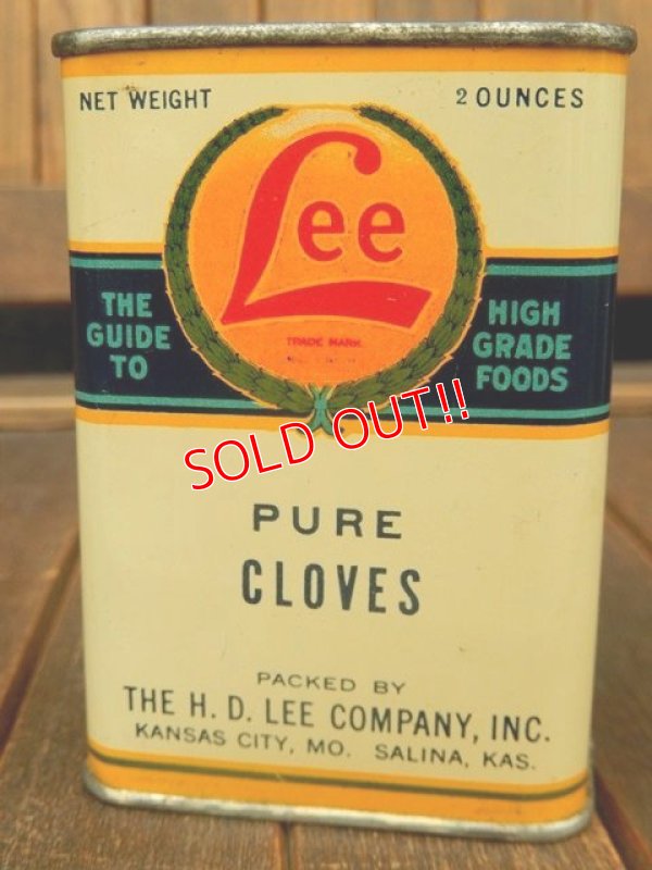 画像2: dp-171001-11 Lee / 1930's-1940's Pure Cloves Can