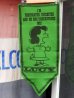 画像1: ct-171001-08 PEANUTS / 1960's Banner "Lucy" Green (1)