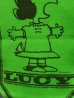 画像3: ct-171001-08 PEANUTS / 1960's Banner "Lucy" Green