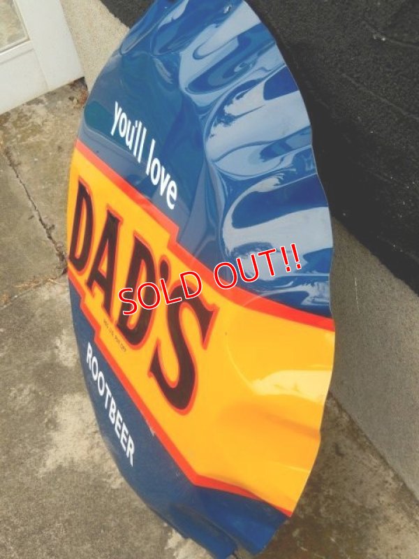 画像5: dp-171001-05 DAD'S ROOT BEER / 1990's Botte Cap Sign